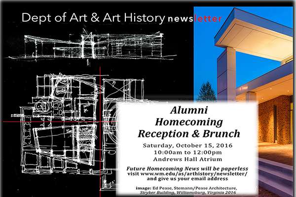 2016 Alumni postcard